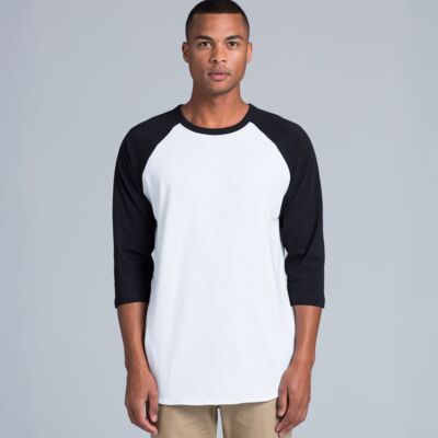 ASColour AS Colour - 3/4 Raglan Baseball Sleeve Tee AS_5012_RAGLAN AS Colour - 3/4 Raglan Baseball Sleeve Tee Thumbnail